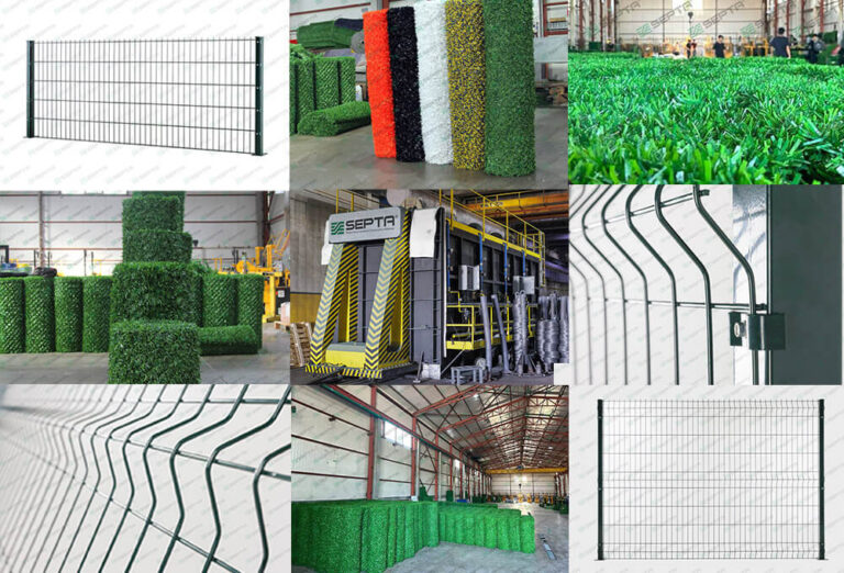 seleccion-de-cercas-de-alambre-y-valla-de-cesped-artificial
