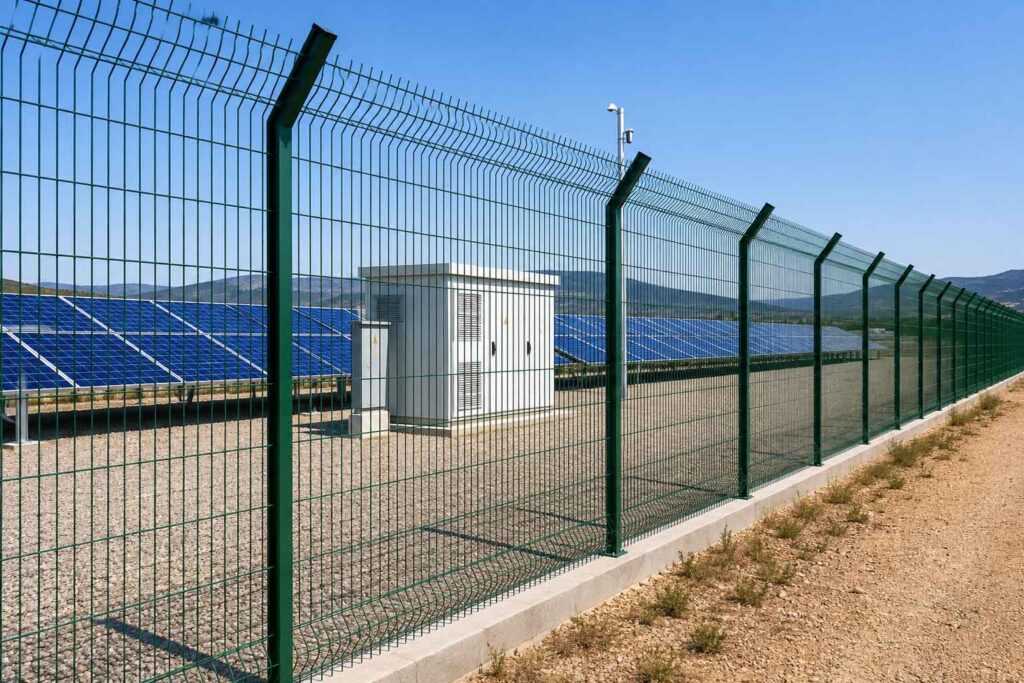 best-fence-for-solar-power-plant-security